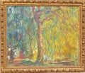 Weeping Willow by French Impressionist painter Claude Monet