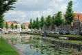 Canal in Dutch town of Weesp