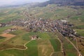 Wegenstetten Canton Aargau Switzerland aerial view photography Royalty Free Stock Photo