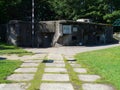 WEGIERSKA GORKA POLAND-Old military bunker Wedrowiec of world war II