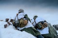 Wehrmacht machine-gun crew.