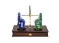 Weighing different teams Royalty Free Stock Photo