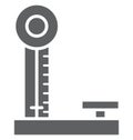 Weighing Scale Isolated Vector Icon that can be easily modified or edit Royalty Free Stock Photo