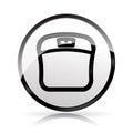 Weighs icon on white background