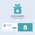 weight, baby, New born, scales, kid Business Logo Glyph Icon Symbol for your business. Turquoise Business Cards with Brand logo