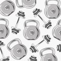 Weight and dumbbell pattern