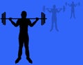 Weight Lifter Royalty Free Stock Photo