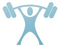 Weight Lifter Icon