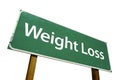 Weight Loss - Road Sign. Royalty Free Stock Photo