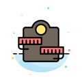 Weight, Machine, Healthcare, Sport Abstract Flat Color Icon Template