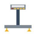 Weight measurement instrumentation tool vector.