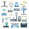 Weight measurement instrumentation tool vector.