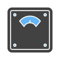 Weight Scale Icon Image. Royalty Free Stock Photo