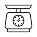 Weight Scale icon image.