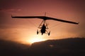 Weight-Shift ultralight aircraft Royalty Free Stock Photo