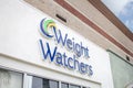 Weight Watchers sign Royalty Free Stock Photo
