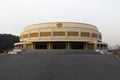 Weightlifting Hall at Pyongyang Sports Street in North Korea Royalty Free Stock Photo