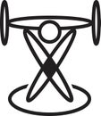 Weightlifting logo
