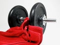 Weights gym Royalty Free Stock Photo