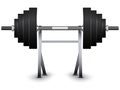 Weights on support