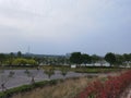 Weihe urban sports park is next to Xi`an lake. It is suggested to come to Xi`an lake. There are few people and beautiful scenery.