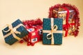 Weihnachtsgeschenk - Christmas presents Royalty Free Stock Photo