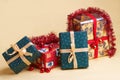 Weihnachtsgeschenke - Christmas presents Royalty Free Stock Photo