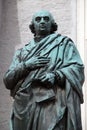Weimar, Germany - April 7, 2024: Monument to Johann Gottfried von Herder, the famous German philosopher, theologian, poet, critic