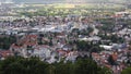 Weinheim at mountain road (an der bergstraÃÅ¸e), top view