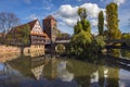 Weinstadel House and Henkersteg in Nuremberg