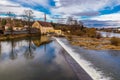 Weir On Berounka River - Revnice, Czech Republic