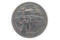 Weir Farm Connecticut Commemorative Quarter Coin Royalty Free Stock Photo