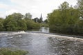 Weir on River Suir, Cahir, Co Tipperary Royalty Free Stock Photo