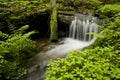 Weir on the stream Royalty Free Stock Photo