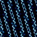 Weird abstract chains background black. Blue shiny color. Modern graphic elements. Page decoration. Creative reflection texture.