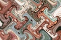 Weird abstract colorful background wave geometric pattern illustration