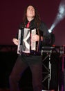 Weird Al Yankovic performs in concert