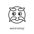 Weird emoji icon from Emoji collection.