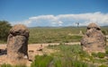 A weird geological phenomenon at a campground in new mexico