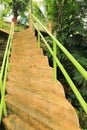 Weird stairs in Mangrove Park Royalty Free Stock Photo