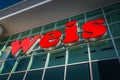 Weis Store Exterior Sign Royalty Free Stock Photo
