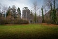 Weissenau Castle Ruins at Unterseen - Interlaken, Switzerland Royalty Free Stock Photo