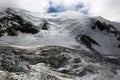 The Weissmies 4,017 m in the Pennine Alps. Canton of Valais. Switzerland