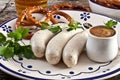 Weisswurst Royalty Free Stock Photo