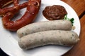 Weisswurst, Brezel & sÃÂ¼ÃÅ¸er Senf - Bavarian veal sa