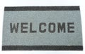 Welcom doormat Royalty Free Stock Photo