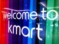 Welcom to Kmart sign