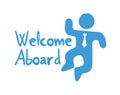 Welcome aboard symbol