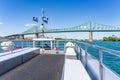 Welcome aboard for a tour on Saint-Laurent River Royalty Free Stock Photo