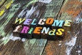 Welcome back home family friends greeting love kindness